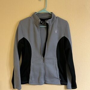 Spyder Women's Gray and Black Utility Jacket